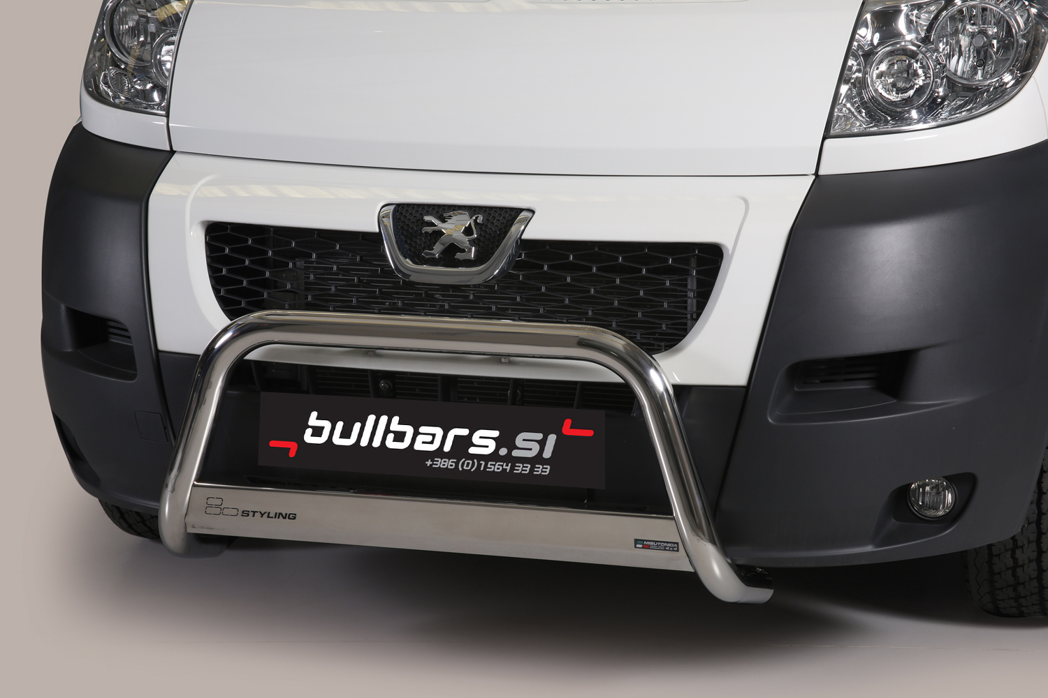 EU INOX bull bar fi63 Fiat Ducato (20062014) Kogovšek Trzin