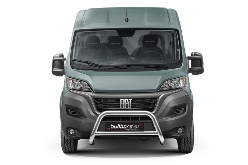 fiat-ducato-eu-inox-bull-bar-fi70-s-preno-cevjo.jpg EU INOX bull bar fi70 s prečno cevjo - Fiat Ducato (2014-2024) - slika 1