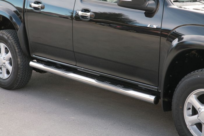 EU INOX stopnice s pohodno plastiko fi76 - Isuzu D-MAX (2007-2012) - slika 1