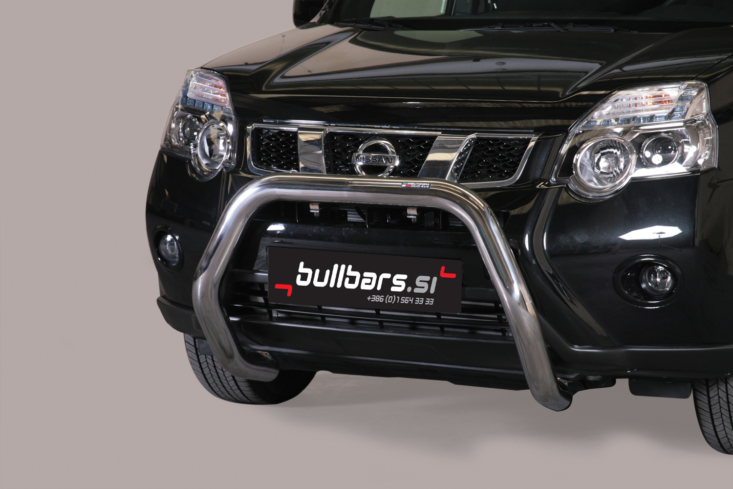 EU INOX bull bar fi76 Nissan X trail (20112014) Kogovšek Trzin