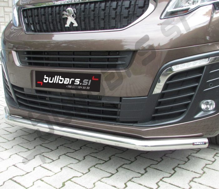 Teileplus24 - Protection De Seuil De Coffre En Acier Inoxydable V2A Pour Peugeot Traveller 2016-
