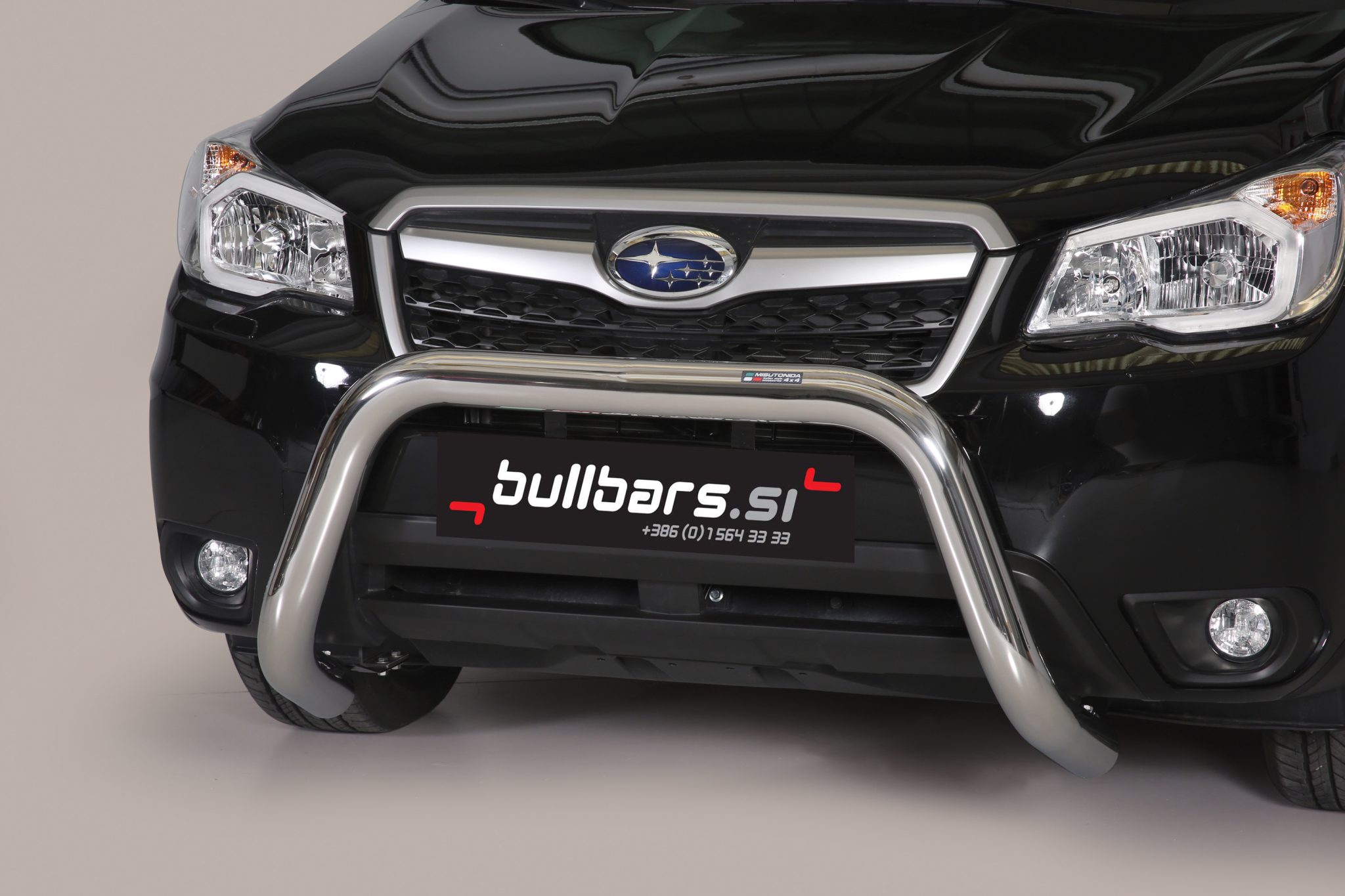 EU INOX bull bar fi76 Subaru Forester (20132019) Kogovšek Trzin