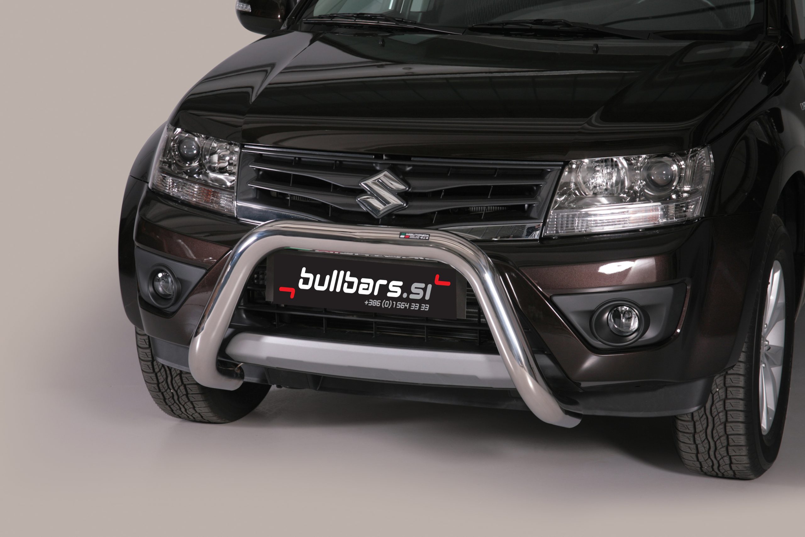 EU INOX bull bar fi76 Suzuki Grand Vitara (2013) Kogovšek Trzin
