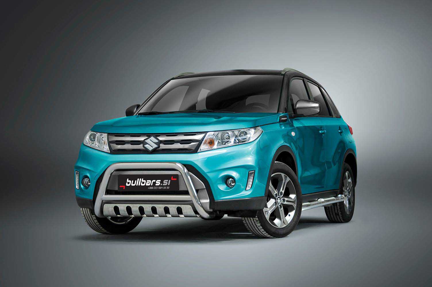 suzuki-vitara-inox-bull-bar-fi60-z-zascitno-plosco.jpg EU INOX bull bar fi60 z zaščitno ploščo - Suzuki Vitara (2015-2018) - slika 1