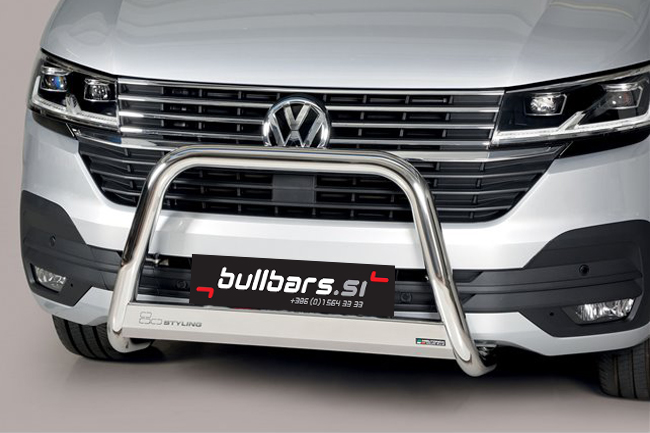 volkswagen-multivantransporter-t6-bullbar-fi63.jpg Bullbar fi63 - Volkswagen Multivan/Transporter T6 (2019-) - slika 1