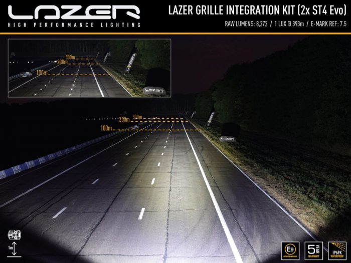 LED dolge luči LAZER Kit - Volkswagen Multivan/Transporter T6.1 ST 4 Evolution (2019-2021) - slika 3