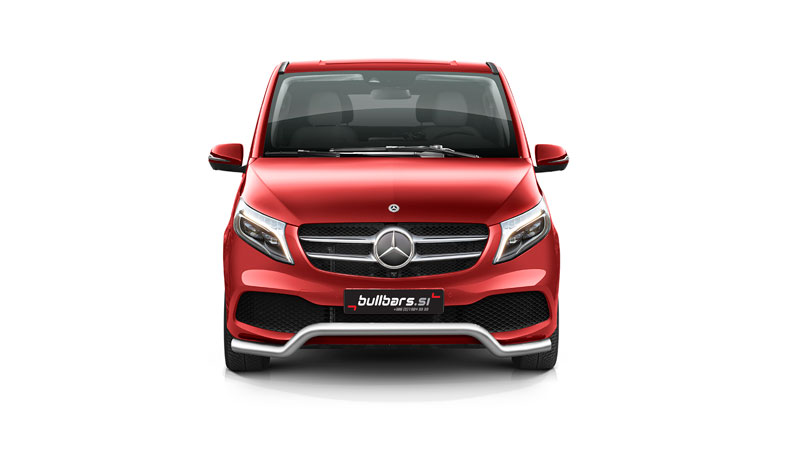 V-CLASS-L1970-05 EU INOX bull bar spodaj fi70 - Mercedes V-razred (2019-2024) - slika 1