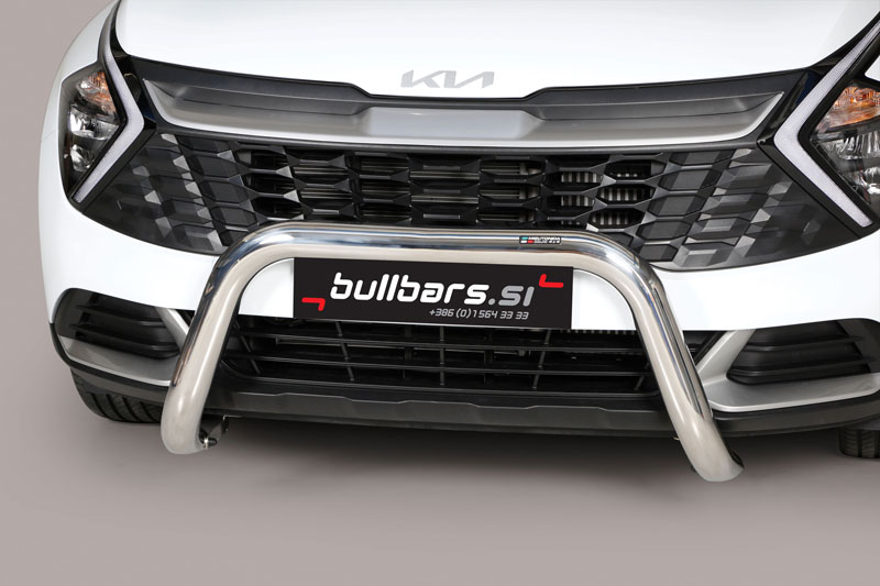 EU INOX bull bar fi76 Kia Sportage (2021) Kogovšek Trzin