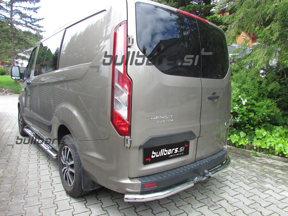 IMG_3398_01 EU INOX zaščita zadaj fi60, dve polovički - Ford Transit / Tourneo Custom (2018-2023) - slika 1
