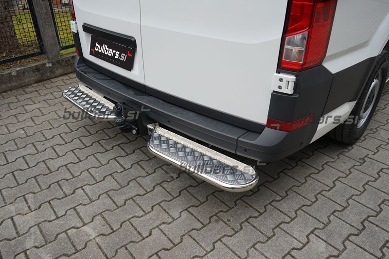 DSC00675_01 EU INOX stopnica fi40 z aluminijem / primerna za vlečna kljuko - Volkswagen Crafter (2017-) - slika 1
