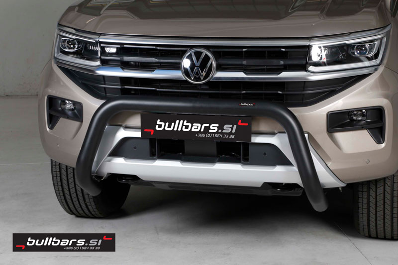 _MGL1858small-(002) EU INOX bull bar fi76 / BLACK – Volkswagen Amarok (2023-) - slika 1