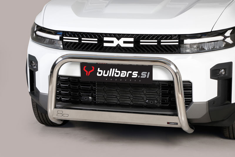 BIGSTER-EC-MED-535-IX EU INOX bull bar fi63 – Dacia Bigster (2025-) - slika 1