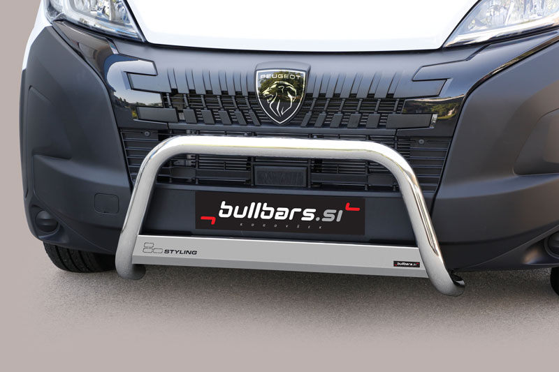 BOXER24EC-MED-526-IX EU INOX bull bar fi63 – Citroen Jumper (2024-) - slika 1