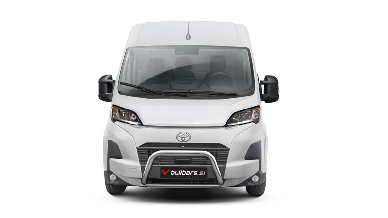 PM-H2360-03 EU INOX bull bar fi60 brez prečne cevi – Toyota Proace MAX (2024-) - slika 1
