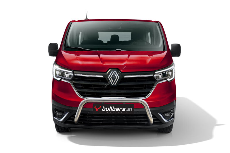 Renault_Trafic_bull_bar_1 EU INOX bull bar fi60 / 1 - Renault Trafic (2021-) - slika 1
