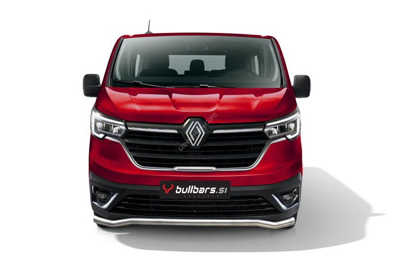 Renault_Trafic_bull_bar_6 EU INOX bull bar fi60 spodaj - Renault Trafic (2021-) - slika 1