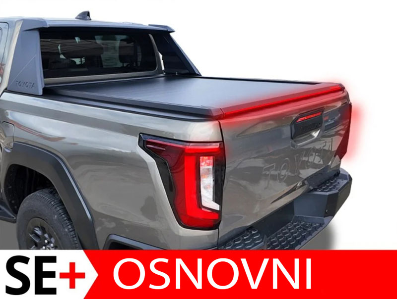 toyota_hilux_26_rolo_z_plastičnim_rollbarom_5 Aluminijast rolo Roll SE + / 1 / za vozila z originalnim plastičnim Roll barom / – Toyota Hi lux (2026-) - slika 1