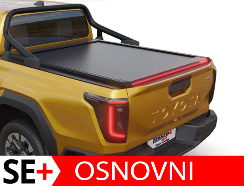 toyota_hilux_26_rolo_z_rollbar_se+ Aluminijast rolo Roll SE + / 1 / za vozila z originalnim Roll barom / – Toyota Hi lux (2026-) - slika 1