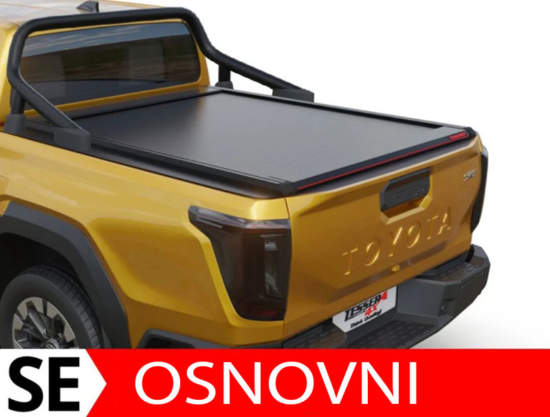 toyota_hilux_26_rolo_z_rollbar_se_osnovni Aluminijast rolo Roll SE / za vozila z originalnim Roll barom – Toyota Hi lux (2026-) - slika 1